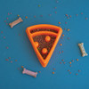 ZippyPaws Happy Bowl Slow Feeder Pizza