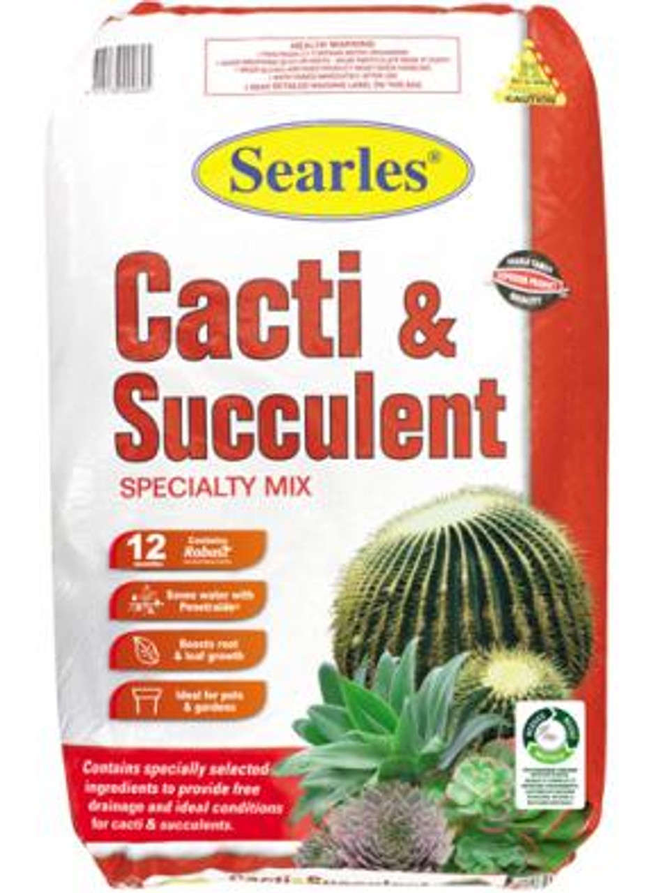 Searles Cacti Succulent Mix 25l Mooey S Pty Ltd