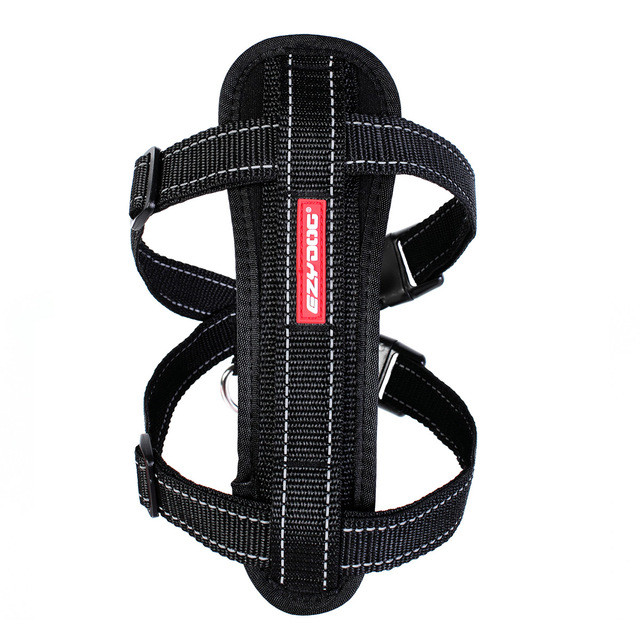 EzyDog Harness ChestPlate Xl Black Mooey's Pty Ltd