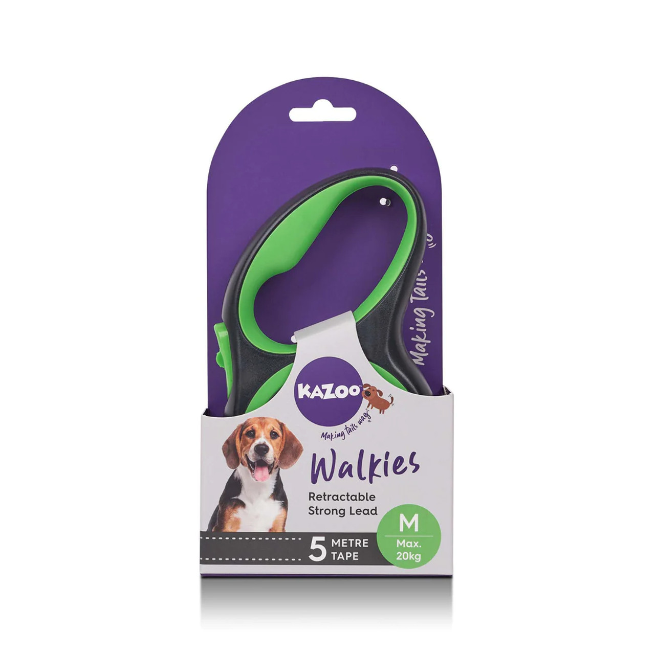 Kazoo Retractable Lead Medium 5m Mooey's Pty Ltd