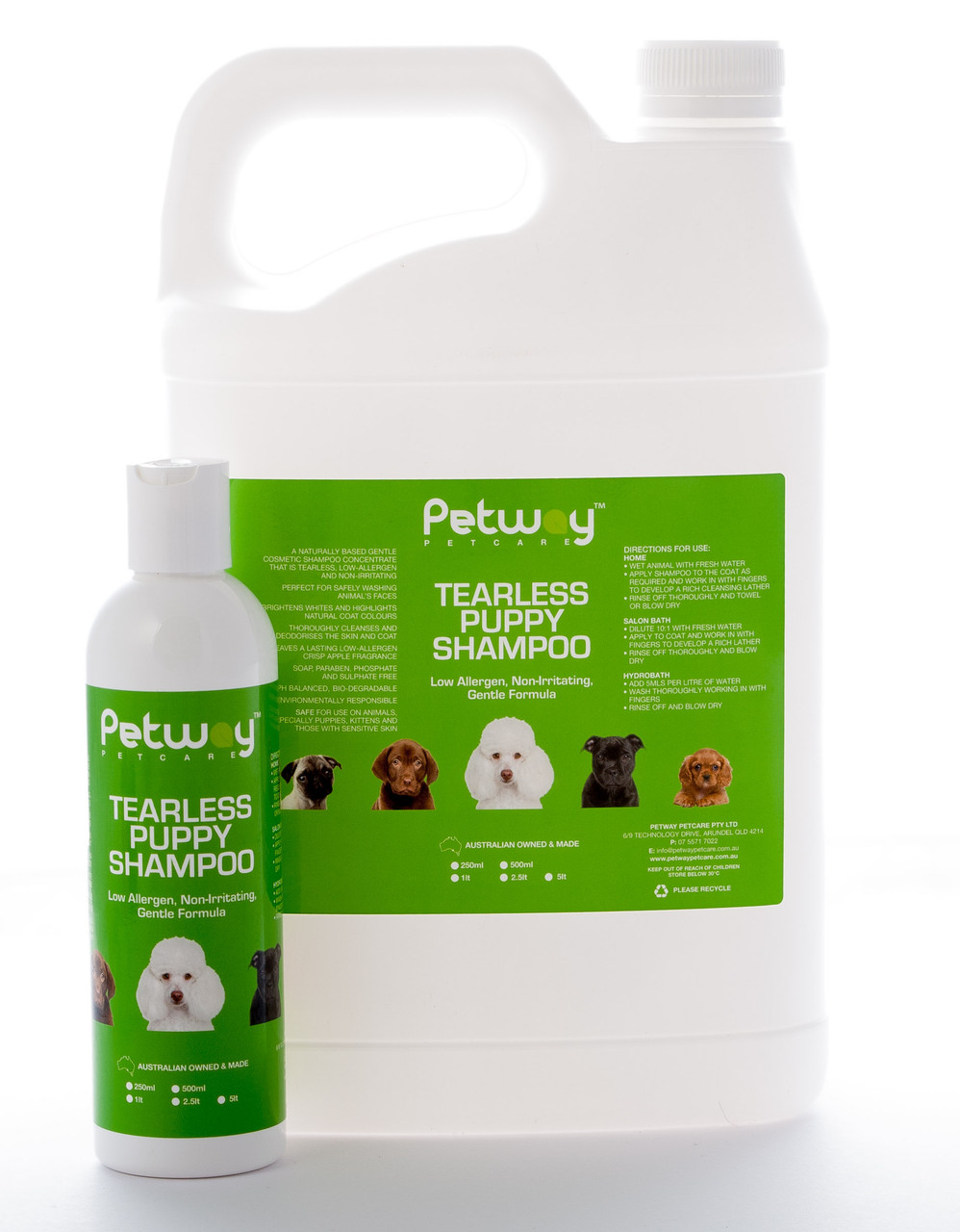 puppy tearless shampoo