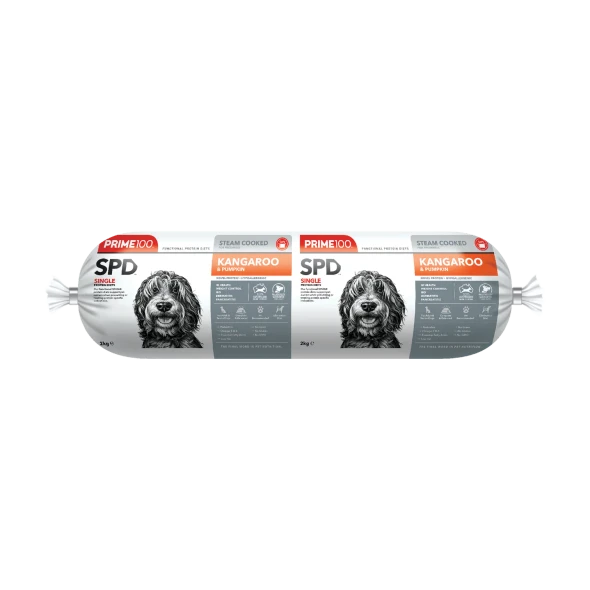 Prime 100 - SPD™ Fresh Roll Kangaroo & Pumpkin 2Kg