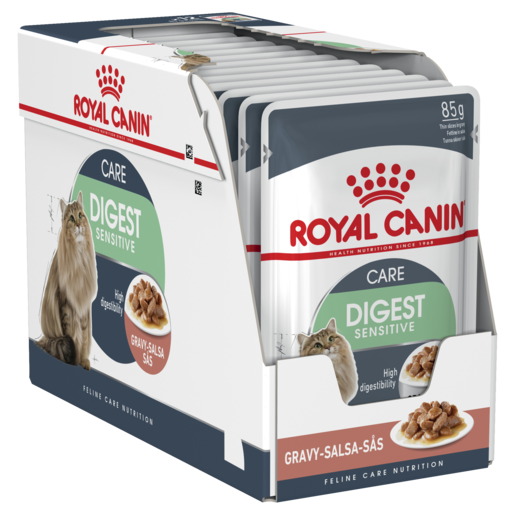Royal Canin Cat Wet Adult Care Digest Sensitive Gravy 85g x 12 Box