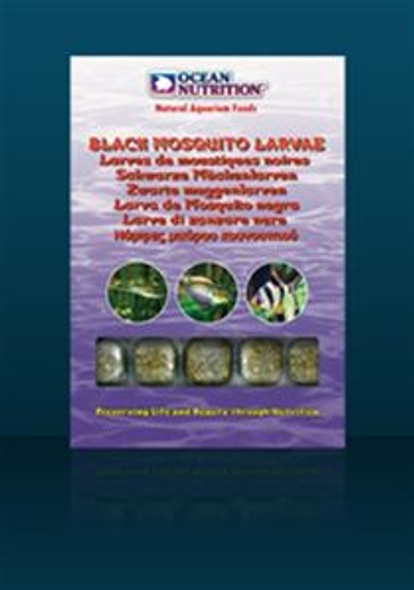 On Frozen Black Mozzy Larvae 100G