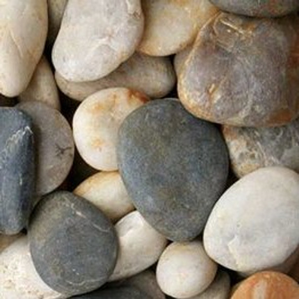 Kashmiri Mixed Natural Pebbles 30-50mm 20kg