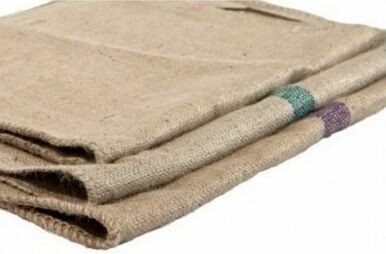 Hessian Sack Large (Green Stripe)