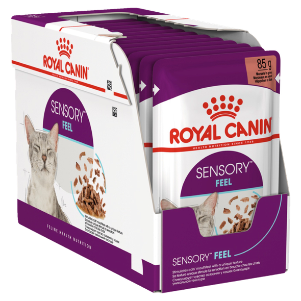 Royal Canin Cat Wet Sensory Feel Gravy 85g x 12 Box