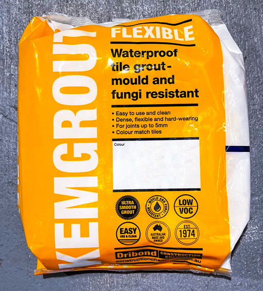 Kemgrout Flexible (503) Charcoal 2kg