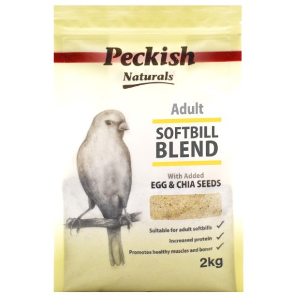 Peckish Adult Softbill Blend Egg & Chia 2kg