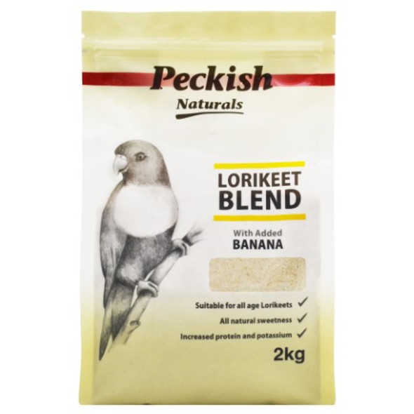 Peckish Adult Lorikeet Blend Banana 2kg