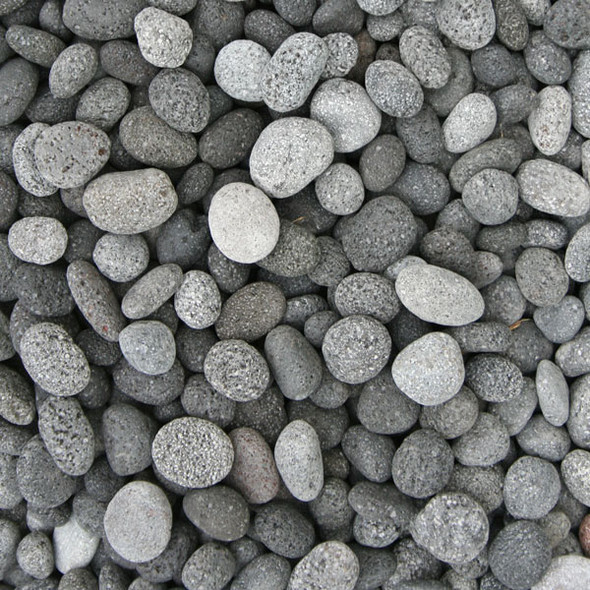 Kashmiri Charcoal Lava Pebbles 20-30mm 15kg