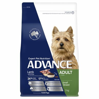 Advance Dog Adult Small Breed - Lamb & Rice 3Kg