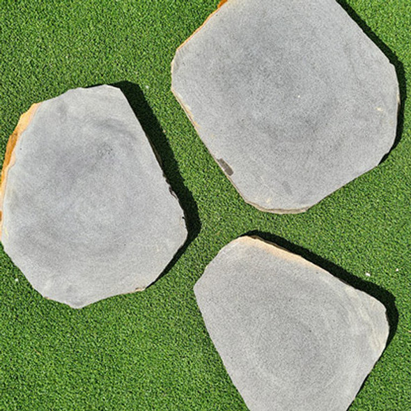 Bluestone Round Stepping Stone 500-600mm (21kg)