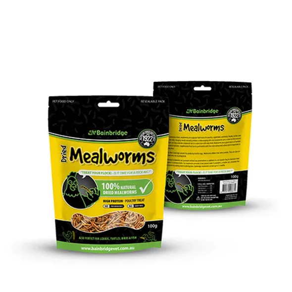 Bainbridge Dried Mealworms 100g