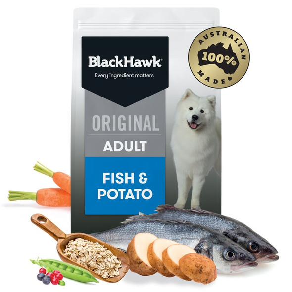 Black Hawk Dog Adult Fish & Potato 3Kg