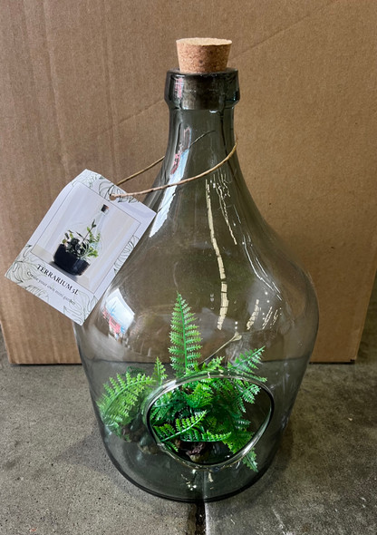 Terrarium Bottle Open 5L Clear