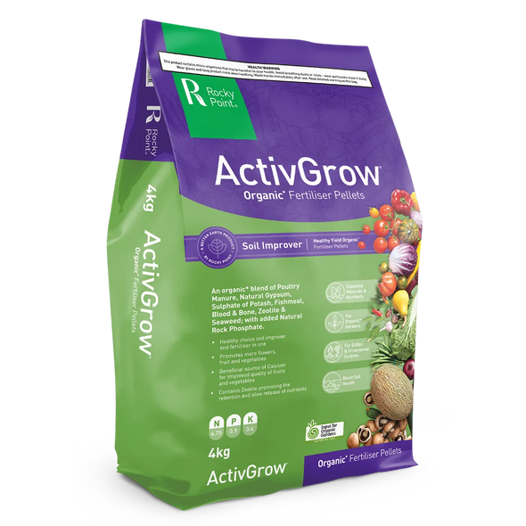 Rocky Point Activgrow 4kg Fertiliser