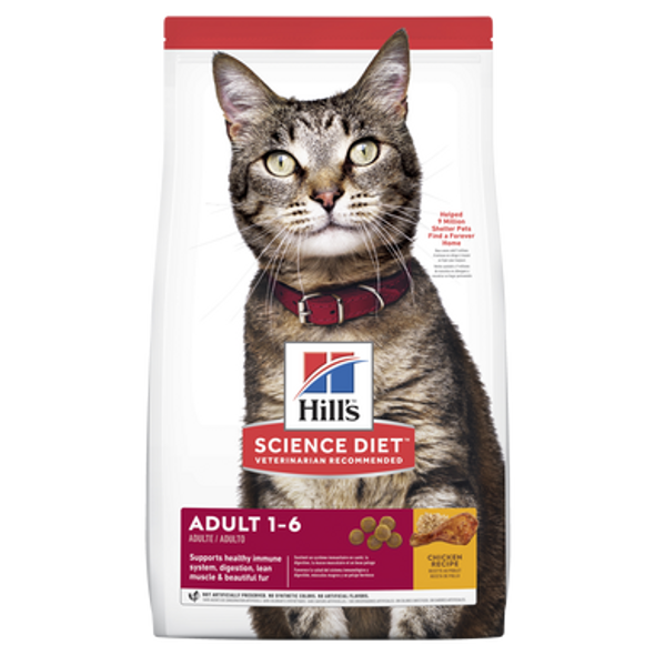 Science Diet Adult Dry Cat Food 6Kg
