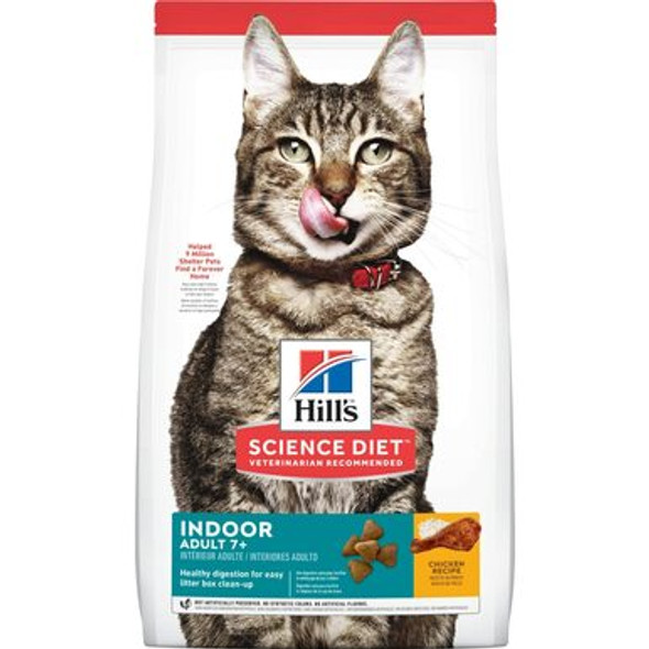 Science Diet Adult 7+ Senior Indoor Dry Cat Food 3.17kg