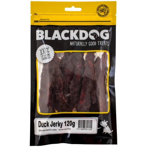 BlackDog Duck Jerky 120g