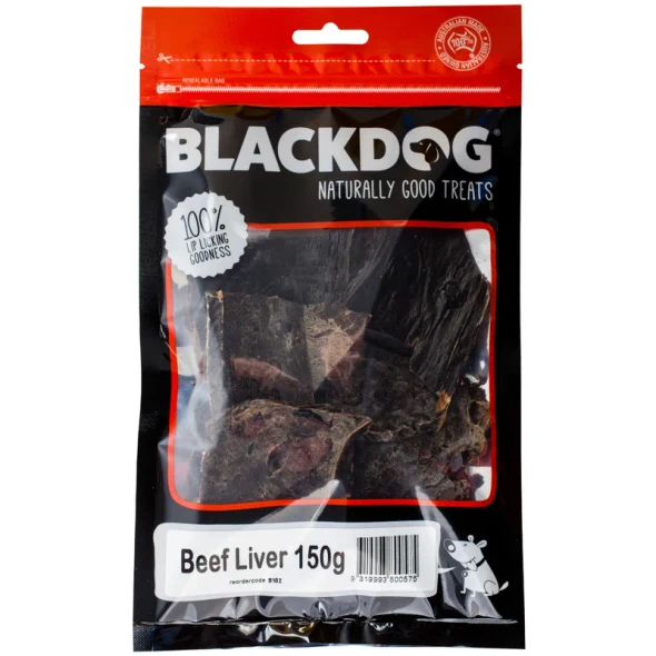 BlackDog Beef Liver 150g