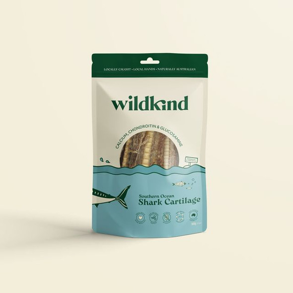 Wildkind Dog Treat Southern Ocean Shark Cartilage 100G