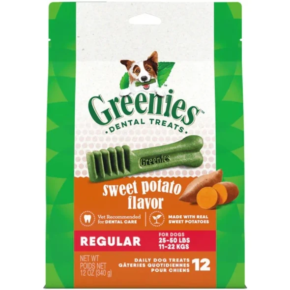 Greenies Regular Sweet Potato 340g