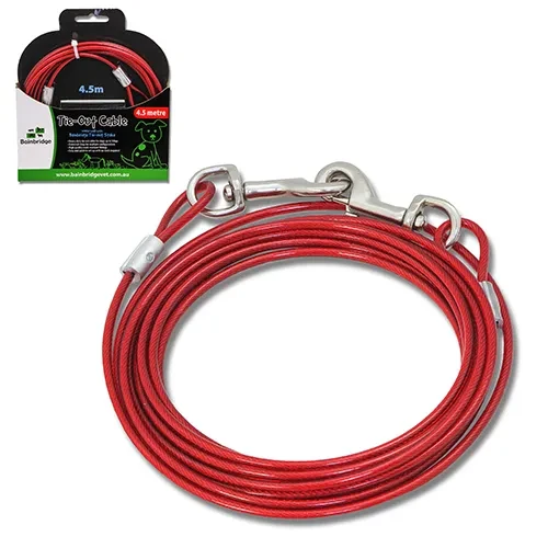 Tie Out Cable - 4.5 METRES