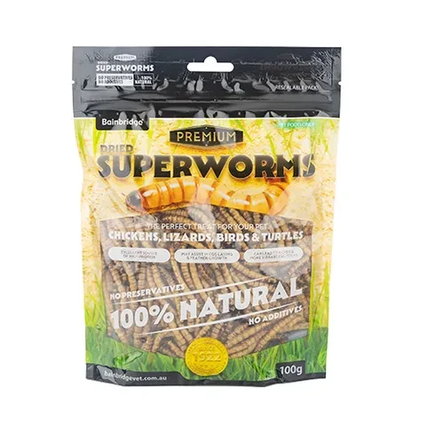 Bainbridge Dried Superworms 100g