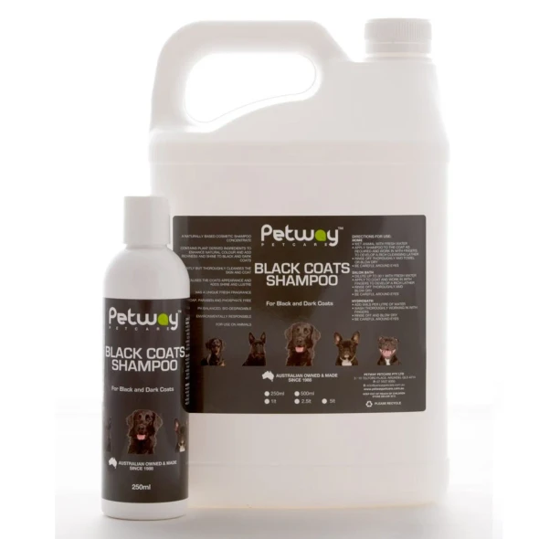 Petway Black Coats Shampoo 250ml