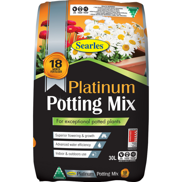 Searles Platinum Potting Mix 30L