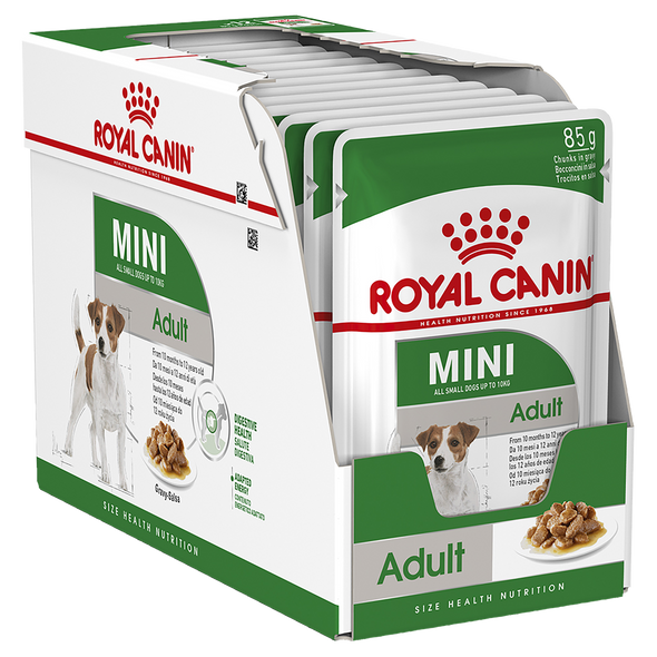 Royal Canin Dog Wet Mini Adult 85g x 12 Box
