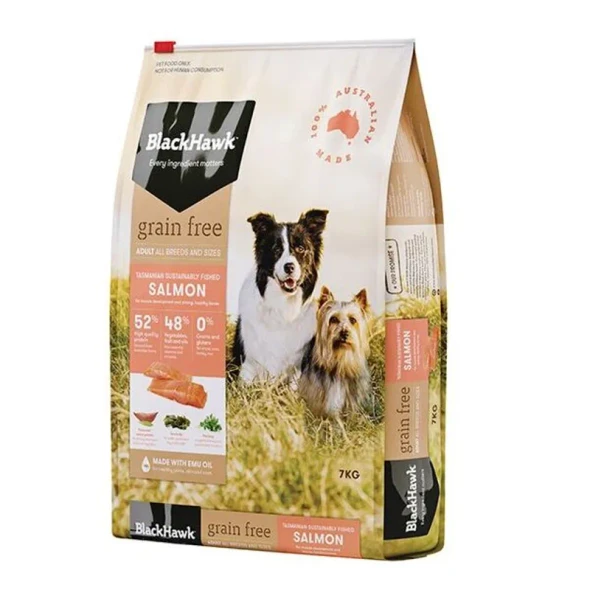 Black Hawk Dog Adult Grain Free Salmon 7Kg