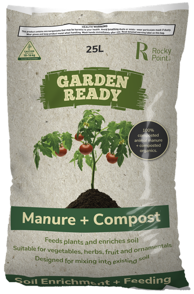 Garden Ready Manure Compost 25L