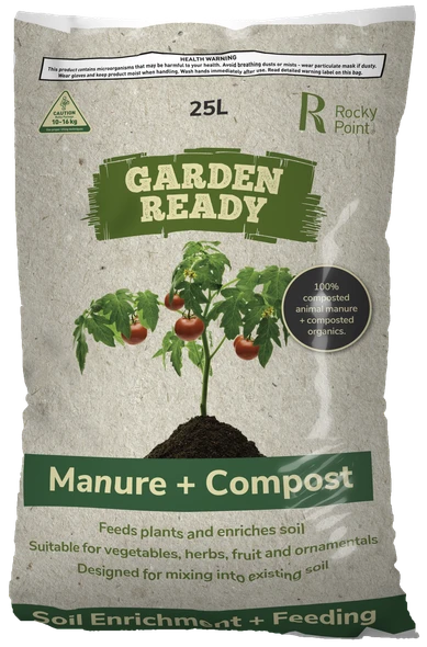 Garden Ready Manure Compost 25L