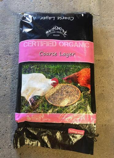 Country Heritage Organic Coarse Layer 20Kg