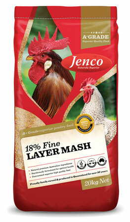 Jenco Fine Layer Mash 18% 20Kg
