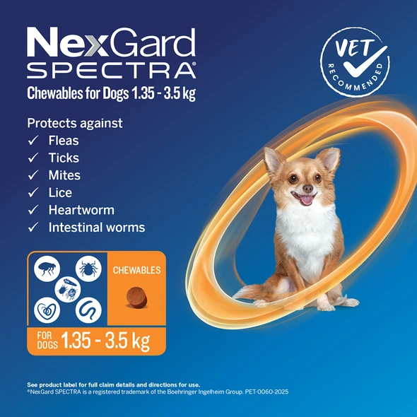 NexGard Spectra 2-3.5Kg 6Pk