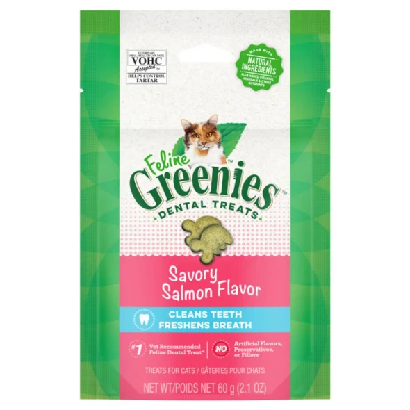 Greenies Feline Salmon 60G