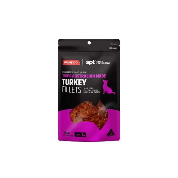 Prime 100 - SPT™ Fillet Turkey Treats 100g