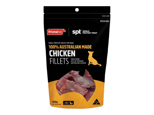 Prime 100 - SPT™ Fillet Chicken Treats 100g