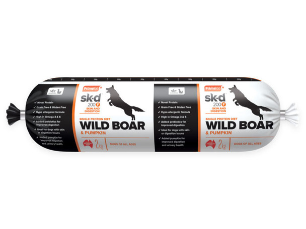 Prime 100 -  SPD™ Fresh Roll Wild Boar & Pumpkin 2kg
