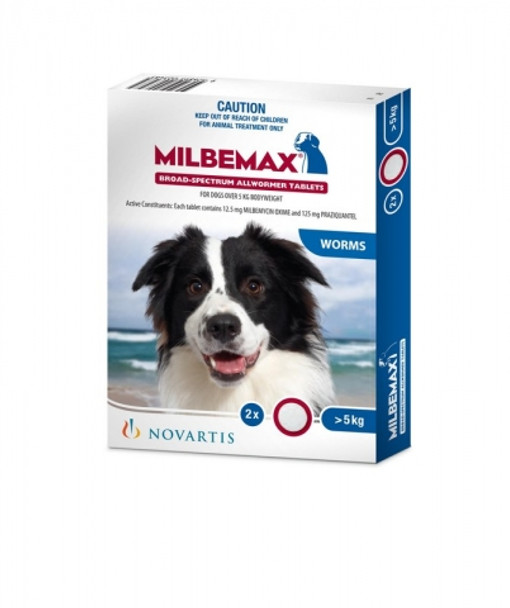 Milbemax Dog M/L (>5Kg) 2Pk
