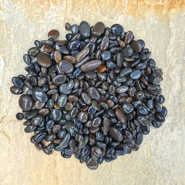 Kashmiri Sino Black Natural Pebbles 10-20mm 20kg