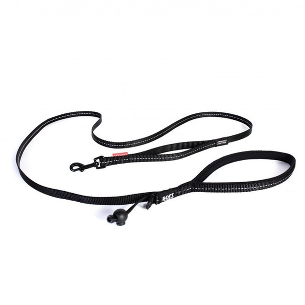 EzyDog Leash Soft Trainer Lite Black