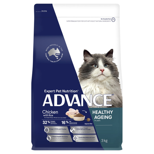 Advance Cat Healthy Ageing 8+ Chicken 3Kg