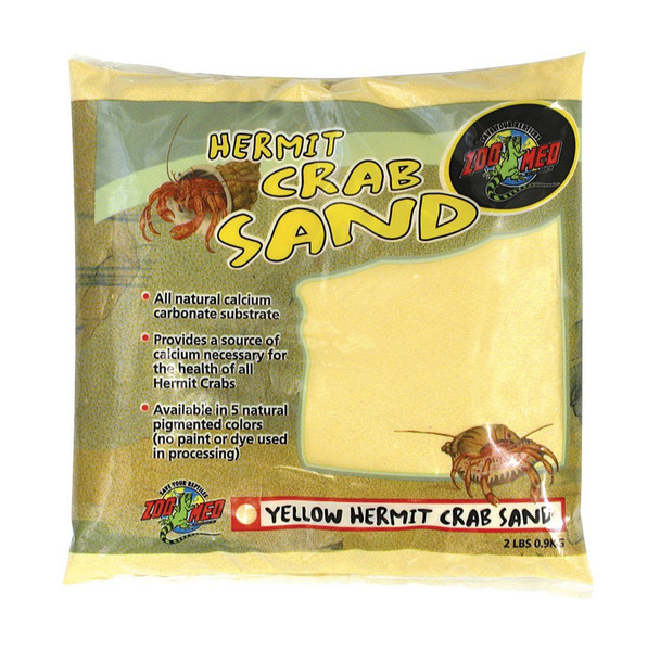 Zoo Med Hermit Crab Sand Yellow