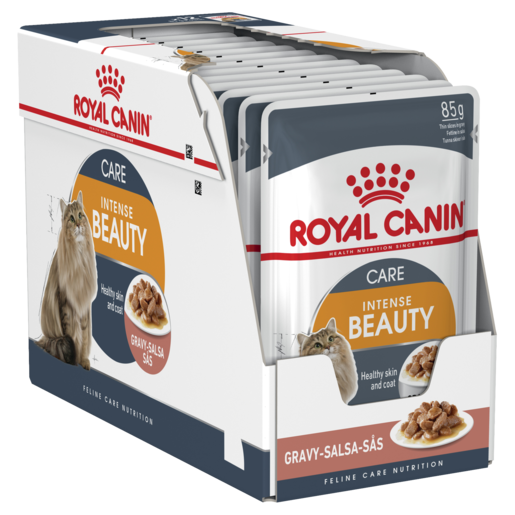 Royal Canin Cat Wet Adult Care Hair & Skin Gravy 85g x 12 Box