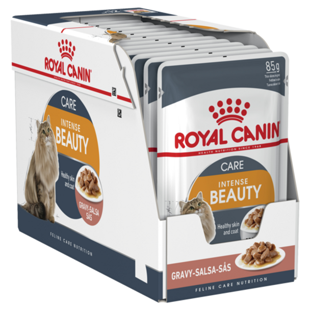 Royal Canin Cat Wet Adult Care Intense Beauty Gravy 85g x 12 Box