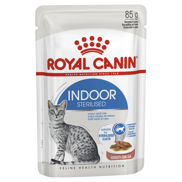Royal Canin Cat Wet Adult Indoor Gravy 85g (Individual)